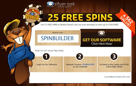 silver oak casino free spins no deposit